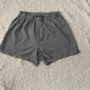 Lululemon Athletica Black and Gray Shorts